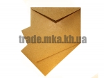 Крафт конверт С6 120 г/м2 глянцевая текстура