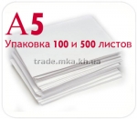 Белая крафт бумага А5
